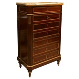 Louis XVI Style Mahogany Secretaire