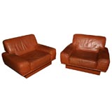 Pair of Lounge Chairs by DeSede