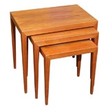 Nest of Danish Modern Tables