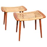 Pair of Danish Modern Stools