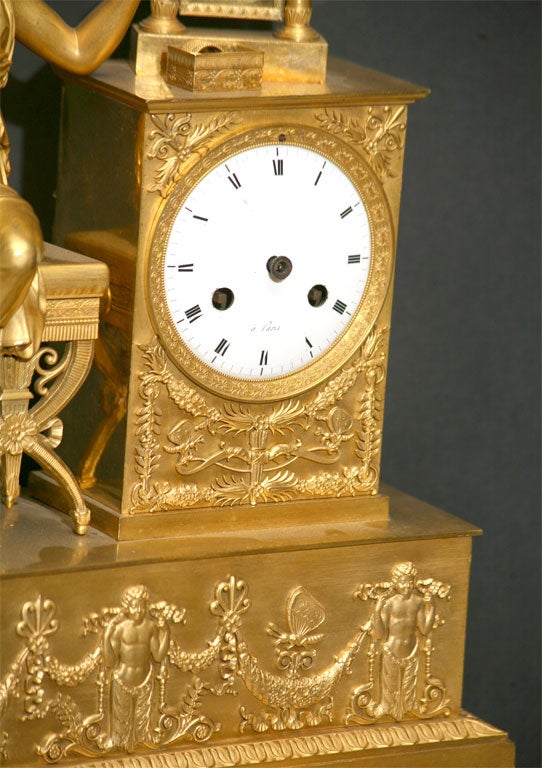 French Empire Clock For Sale 4