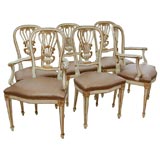 SET OF SIX DINING CHAIRS