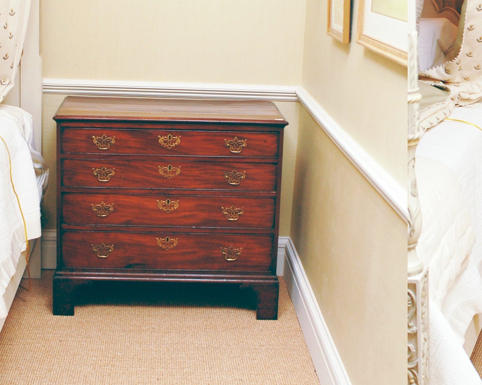English Mahogany Chest