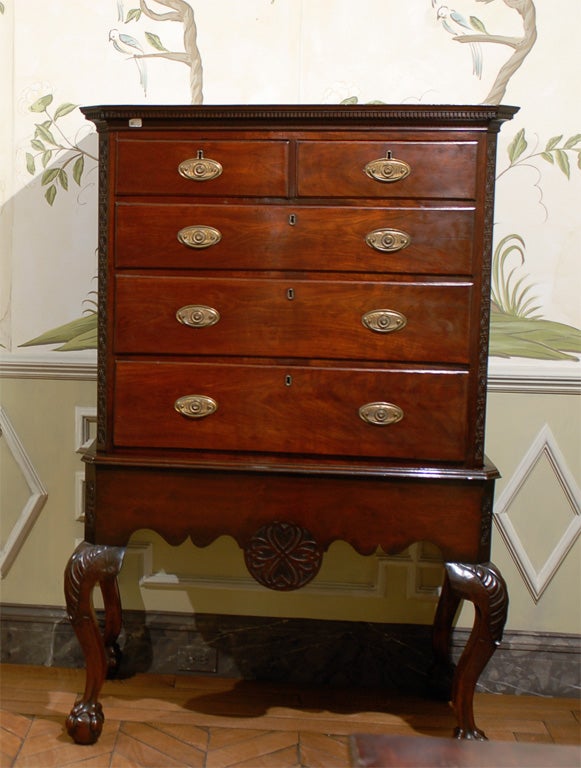 Mahogany Highboy