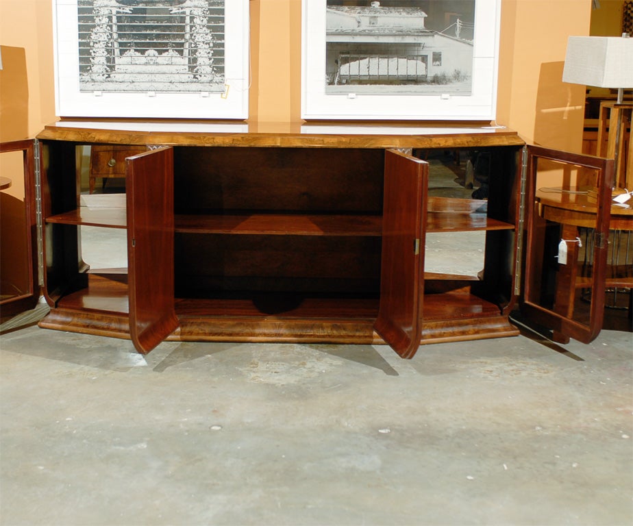 Circassian Walnut Art Deco Sideboard 2