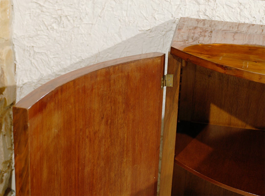 French Art Deco Sideboard with Clear Acrylic Handles, 1930s 3