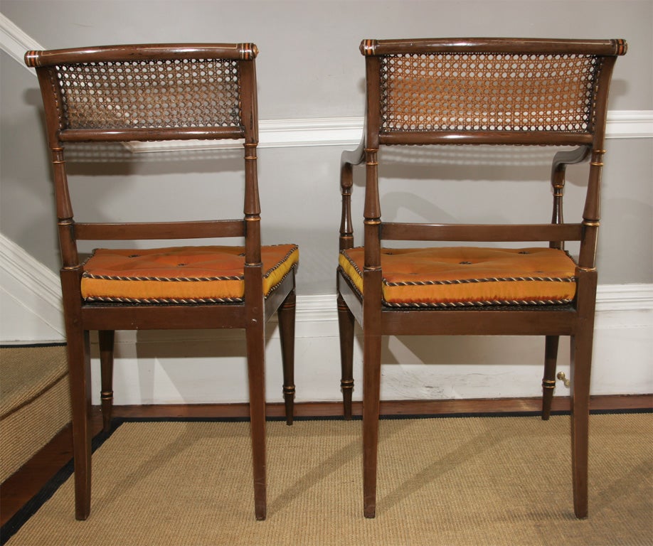 Set of Ten Antique Dining Chairs by Gillows of Lancaster, circa 1801 2