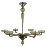 Sea Foam Green Murano chandelier, circa 1940