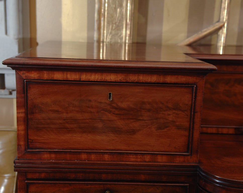 English Regency Mahogany Sideboard