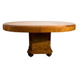 Ealry 20th c French Art Deco Dining Table