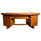 Vintage French Colonial Art Deco Desk, Early 20th c
