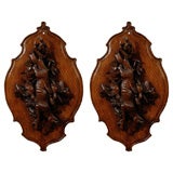 Pair Black Forest Game Plaques