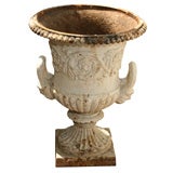 Antique Cast Iron Urn
