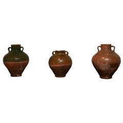Antique English pottery jugs
