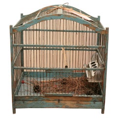 Blue Bird cage