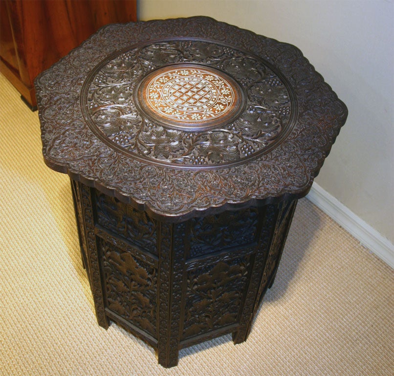 20th Century Anglo-Indian Octagonal Table, One Of A Near Pair