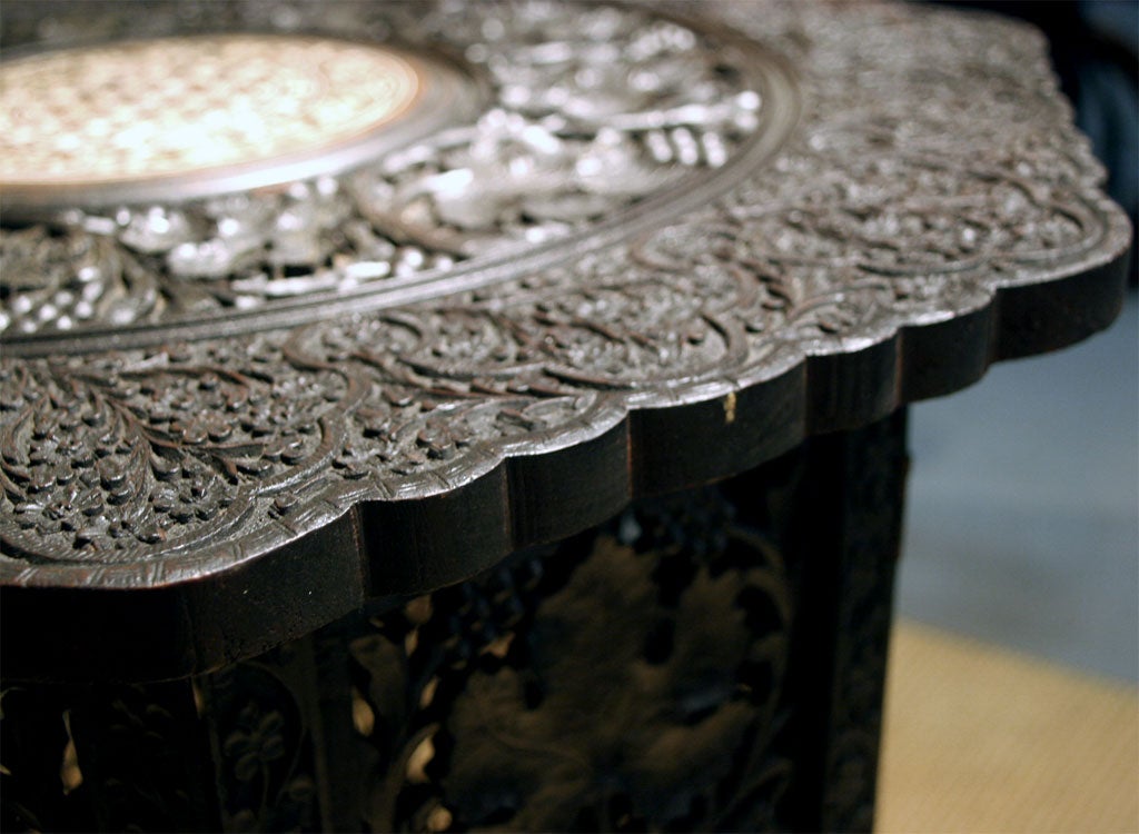 Anglo-Indian Octagonal Table, One Of A Near Pair 3
