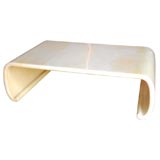 Parchment Waterfall Coffee Table