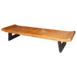 Paul Frankl Cork CoffeeTable Bench