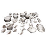 Retro 148 Piece Set of Rosenthal China in the Elegance Pattern