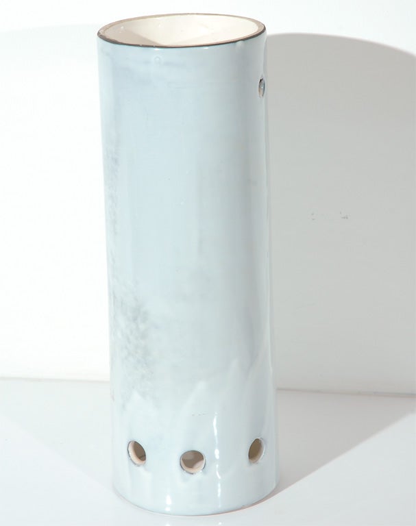 Earthenware Ceramic Lamp Shade by Roger Capron For Sale