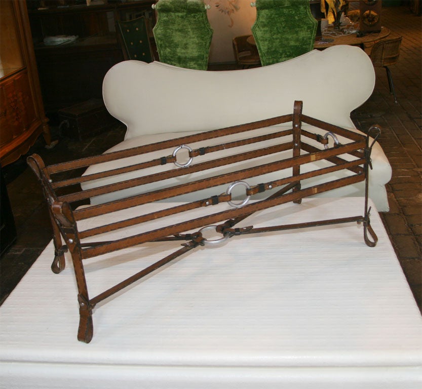 Hermes Style Metal Coffee Table Base