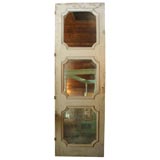 Wood Door with Mirror Panels