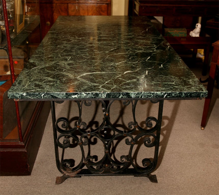 French Marble-Top Table 3