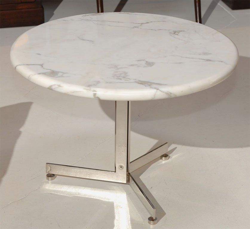 Marble Pair of Chic Stendig Tables