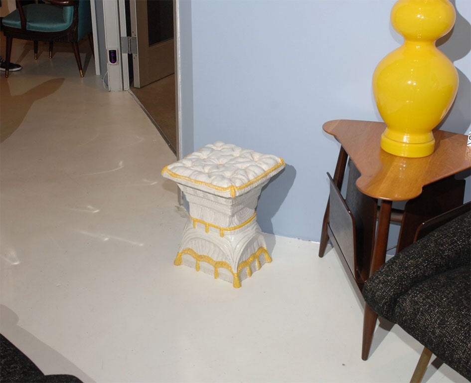 Italian Ceramic Stool