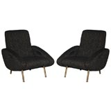 Pair of Marco Zanuso Club Chairs Pair of Marco Zanuso Club Chairs