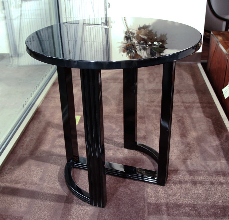 Art Deco Occasional Table Designed by Walter Dorwin Teague