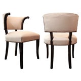 Set of Six Hollywood Klismos Dining Chairs by Grosfeld House
