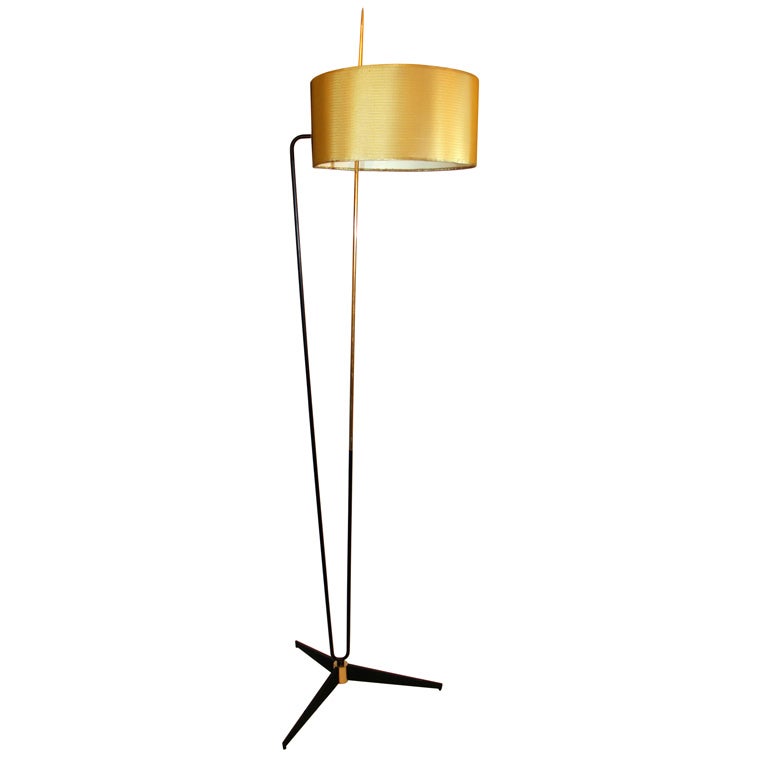 A 1950's French Modernist Floor Lamp