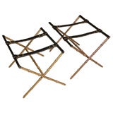 Jacques Adnet Lugage racks