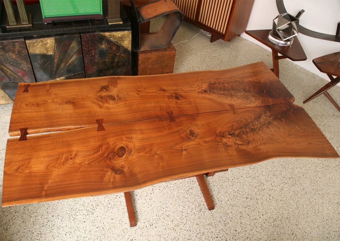 American George Nakashima Conoid Dining Table