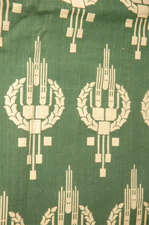 Secessionist/Art Deco Fabric Panel 1