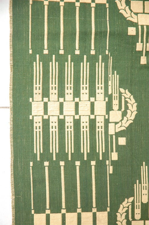 Secessionist/Art Deco Fabric Panel 2