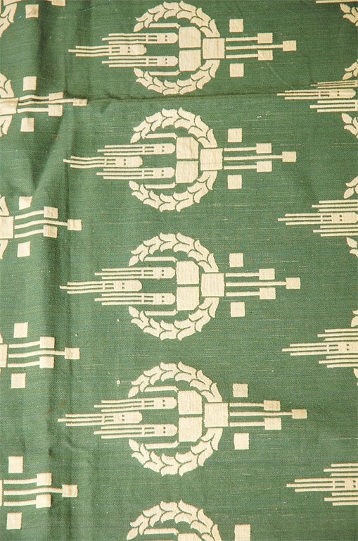 Secessionist/Art Deco Fabric Panel 3