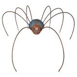 Gigantic Folk Art  Iron Spider