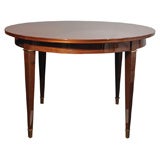 French Dining Table with Sunburst Design, circa 1940