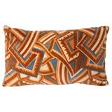 Vintage Art Deco Geometric Pillow