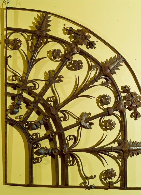 Wrought Iron Architectural Element 1