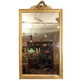 Large Louis XV Style Gilded Mirror