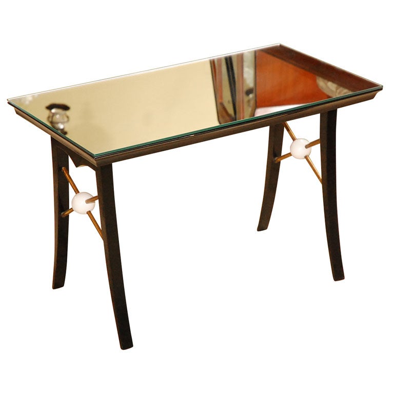 1940's Style Cocktail Table with Drop Leaves at 1stDibs