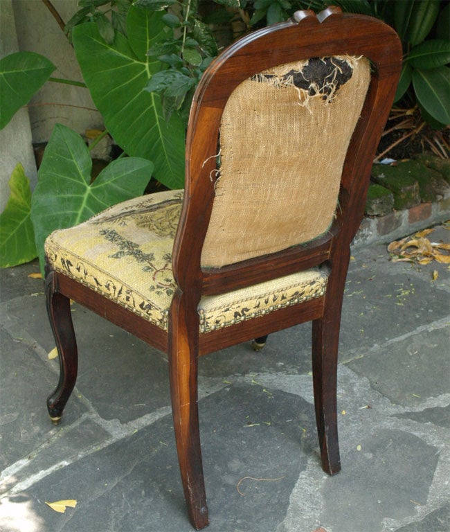 Exceptional Louis-Philippe Rosewood Dining Chairs 4