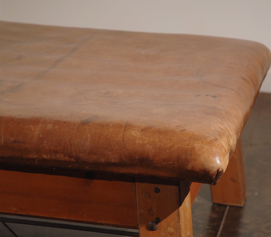 Vaulting bench coffee table