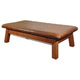 Vaulting bench coffee table