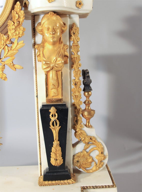 Louis XVI Mantle Clock For Sale 1