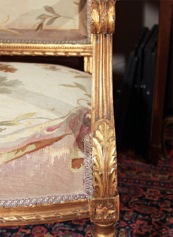 Louis XVI Style Salon Set In Fair Condition For Sale In Seattle, WA